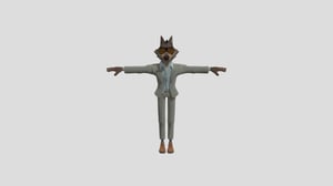 This is the Avatar Image for the Mr. Wolf (The Bad Guys) (40000) AI Voice and Text to Speech Generator